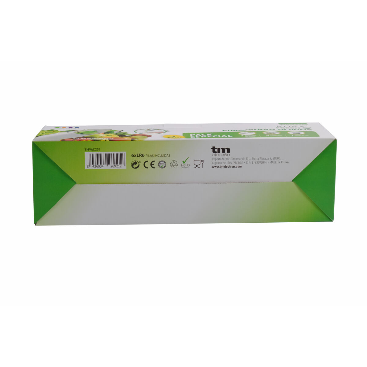 Vacuum-sealed packaging TM Electron