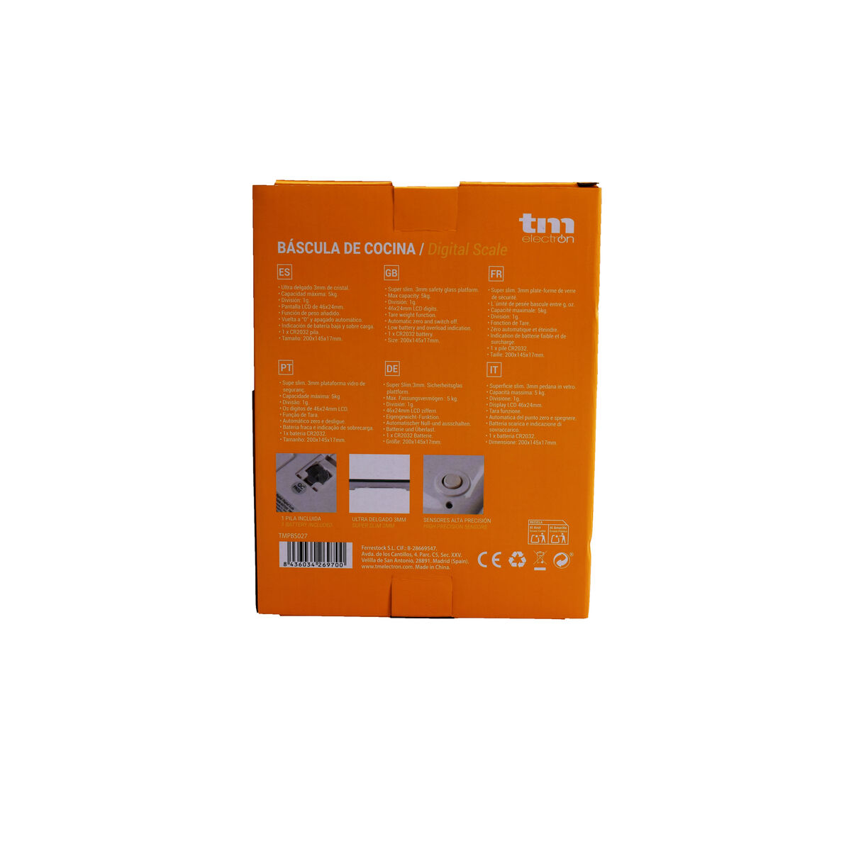 kitchen scale TM Electron Farm Fresh 5 kg
