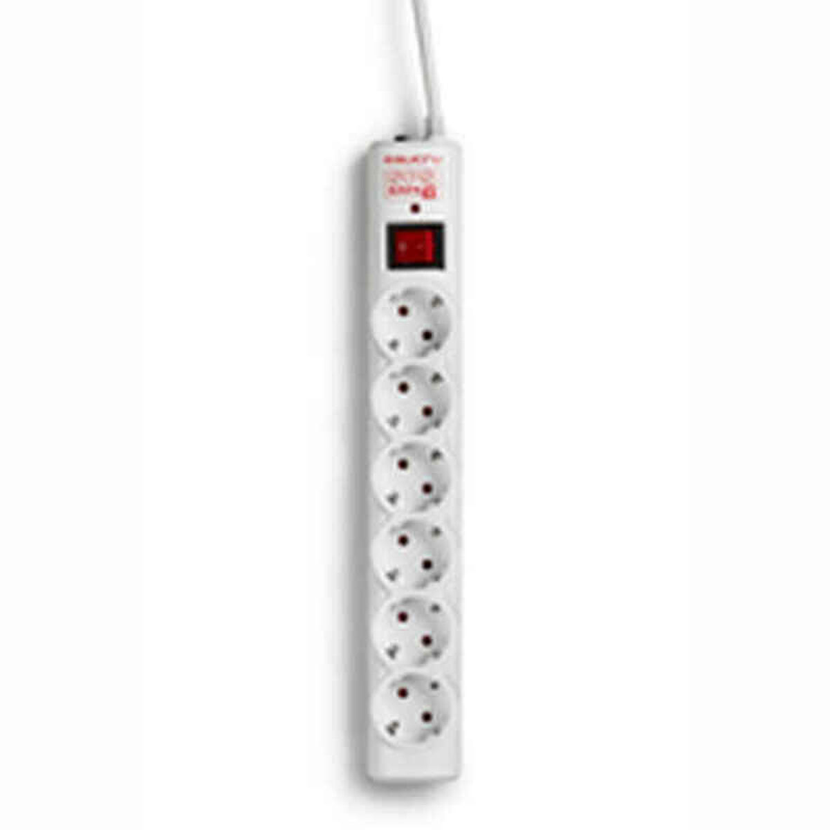 Power Socket – 6 Sockets with Switch Salicru SPS SAFE 6 White 1,5 m (1,5 m)