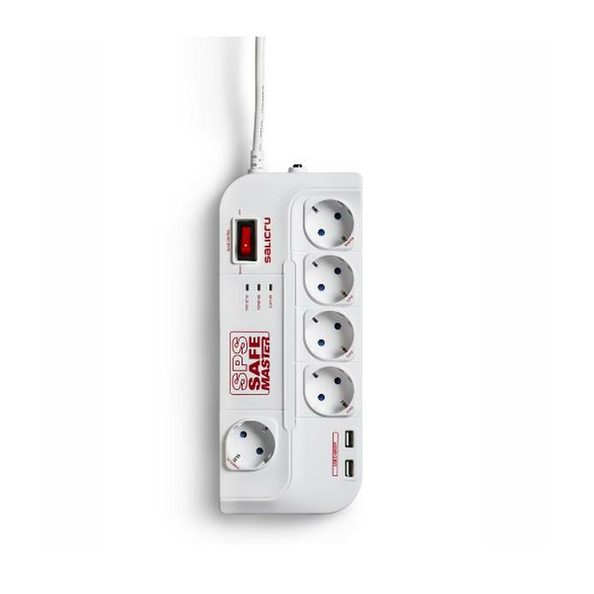 Power Socket – 5 sockets with Switch Salicru SPS SAFE Master 250 V