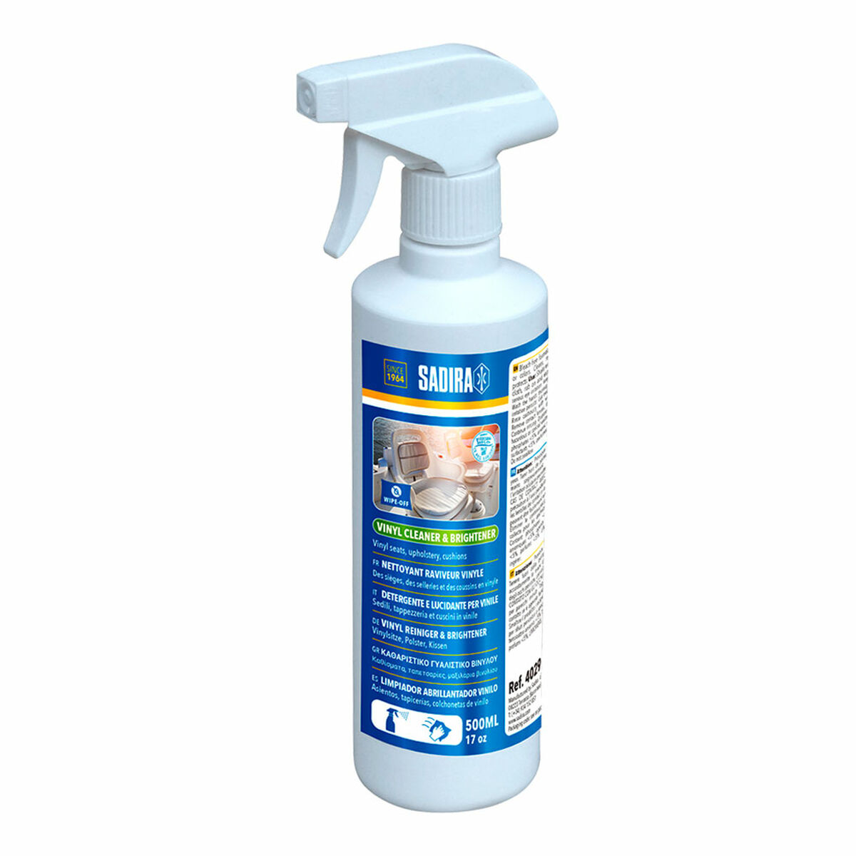 Upholstery Cleaner Sadira 500 ml Ship Upholstery Cleaner Sadira 500 ml Ship