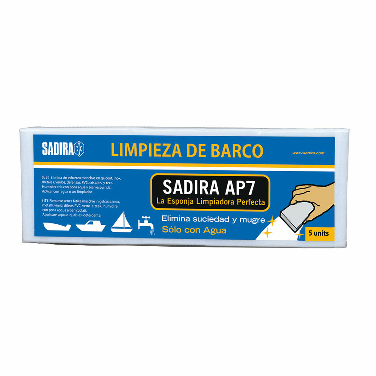 Sponges Sadira AP7 Ship 5 Units Sponges Sadira AP7 Ship 5 Units