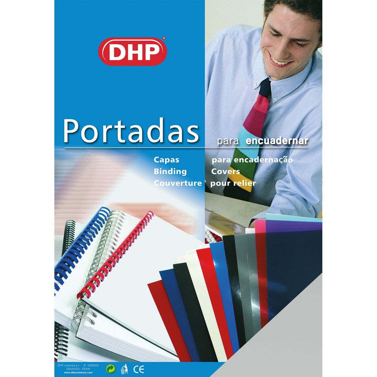 Binding covers DHP Transparent A3 polypropylene 100 Pieces Binding covers DHP Transparent A3 polypropylene 100 Pieces
