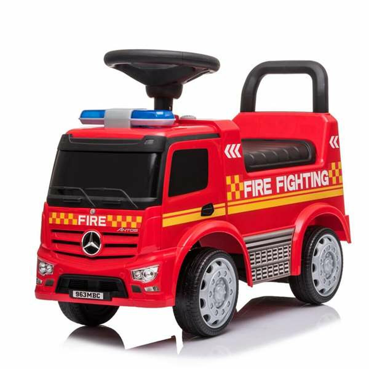 Fire Engine Sonic Mercedes Truck Actros Red Fire Engine Sonic Mercedes Truck Actros Red