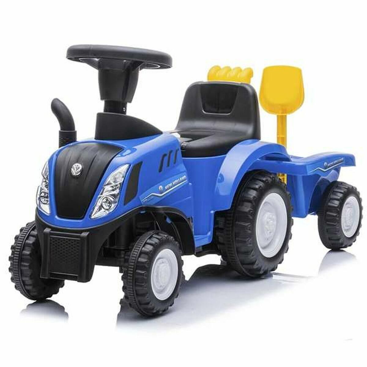 Pedal Tractor New Holland Ride ON Blue 91 x 44 x 29 cm Pedal Tractor New Holland Ride ON Blue 91 x 44 x 29 cm