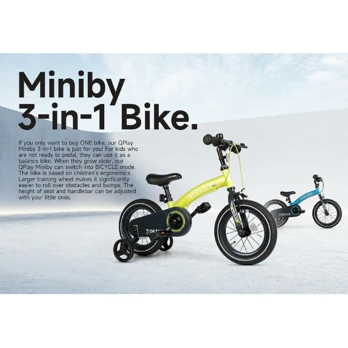 Children’s Bike Ociotrends Grey
