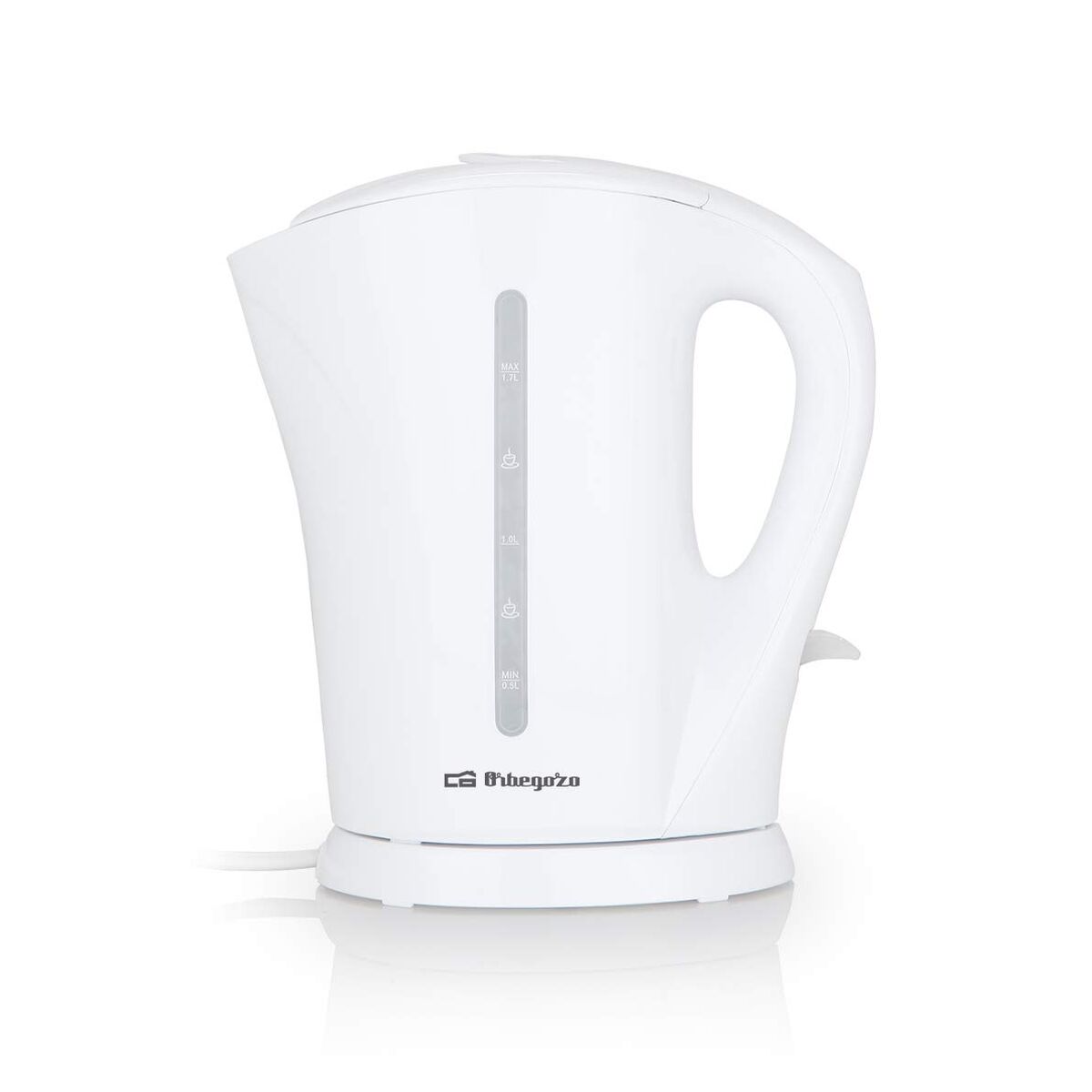 Kettle Orbegozo KT6003 White Plastic 1,7 L