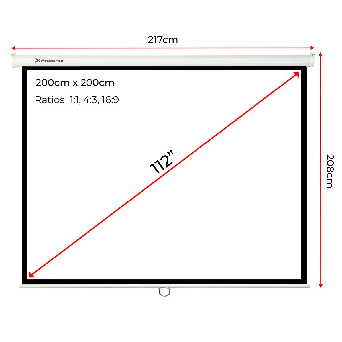 Projection Screen Phoenix PH200 112″