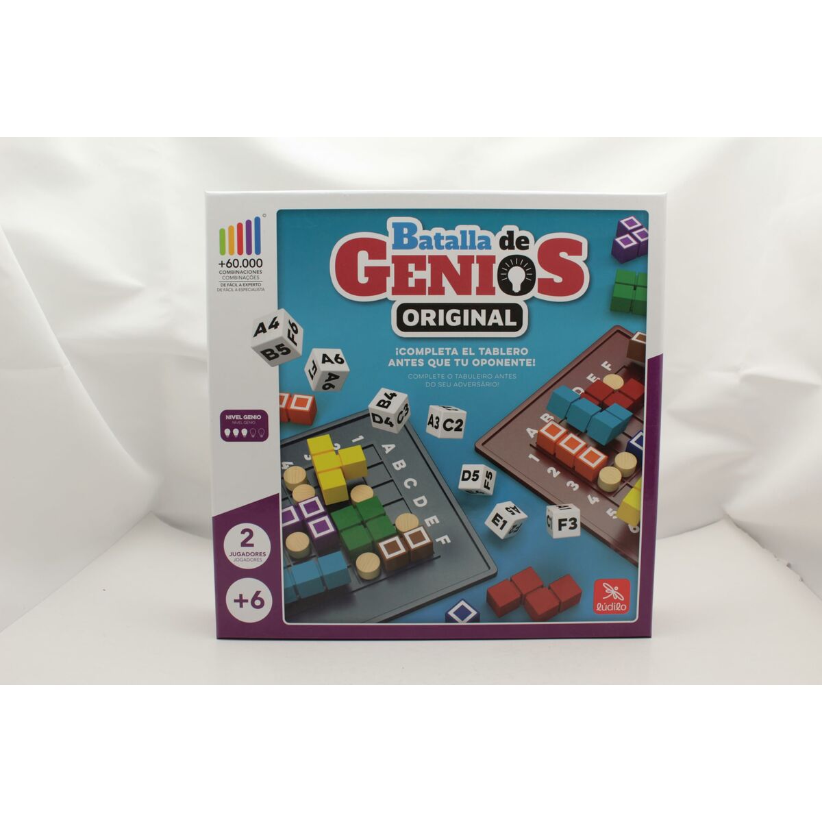 Educational Game Lúdilo Batalla de Genios 10 x 10 x 3 cm