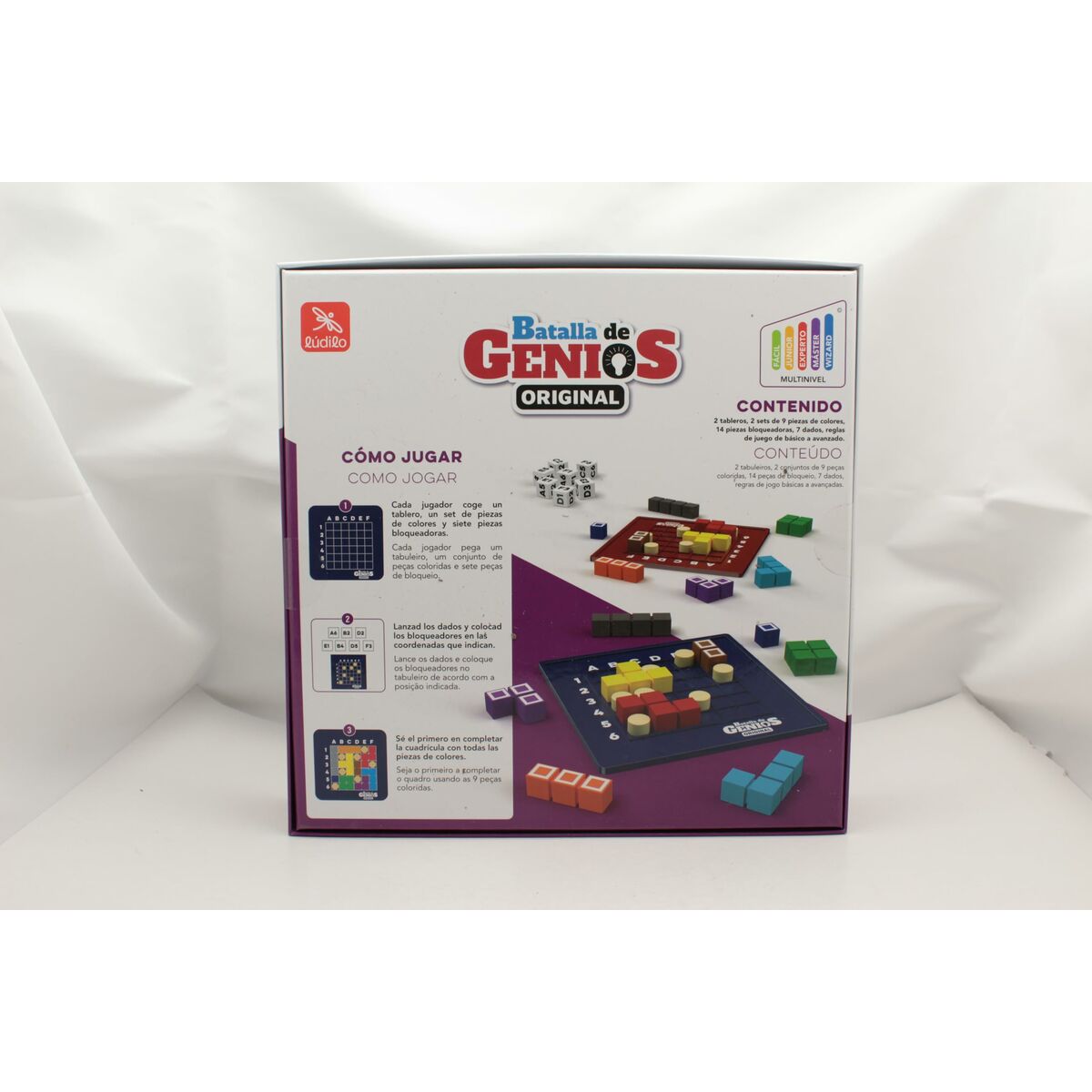 Educational Game Lúdilo Batalla de Genios 10 x 10 x 3 cm