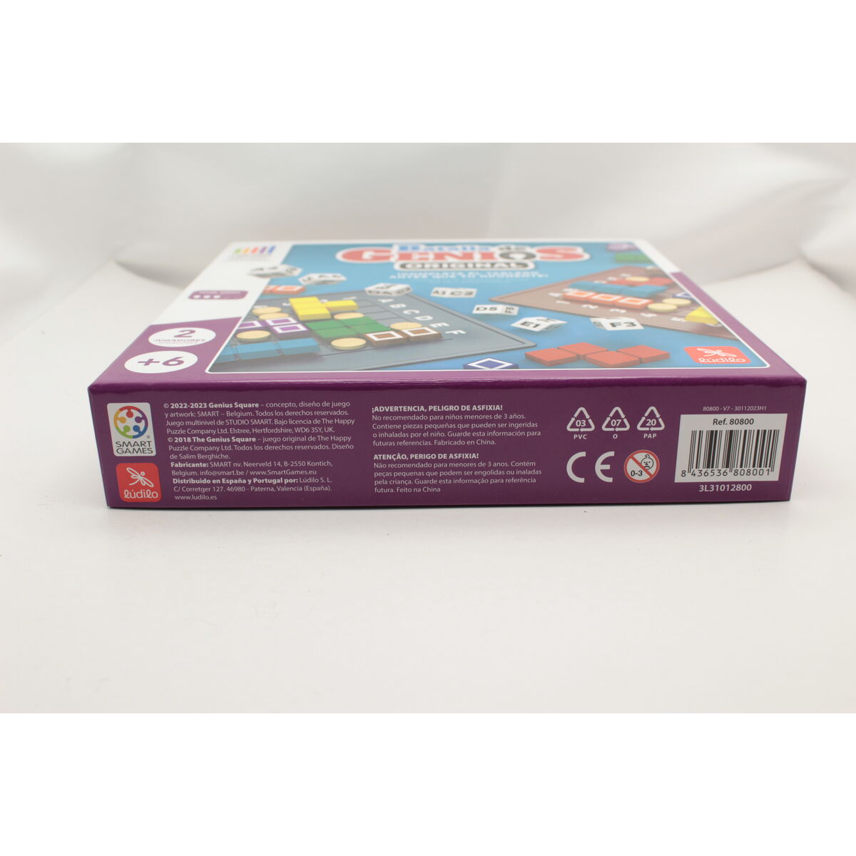 Educational Game Lúdilo Batalla de Genios 10 x 10 x 3 cm
