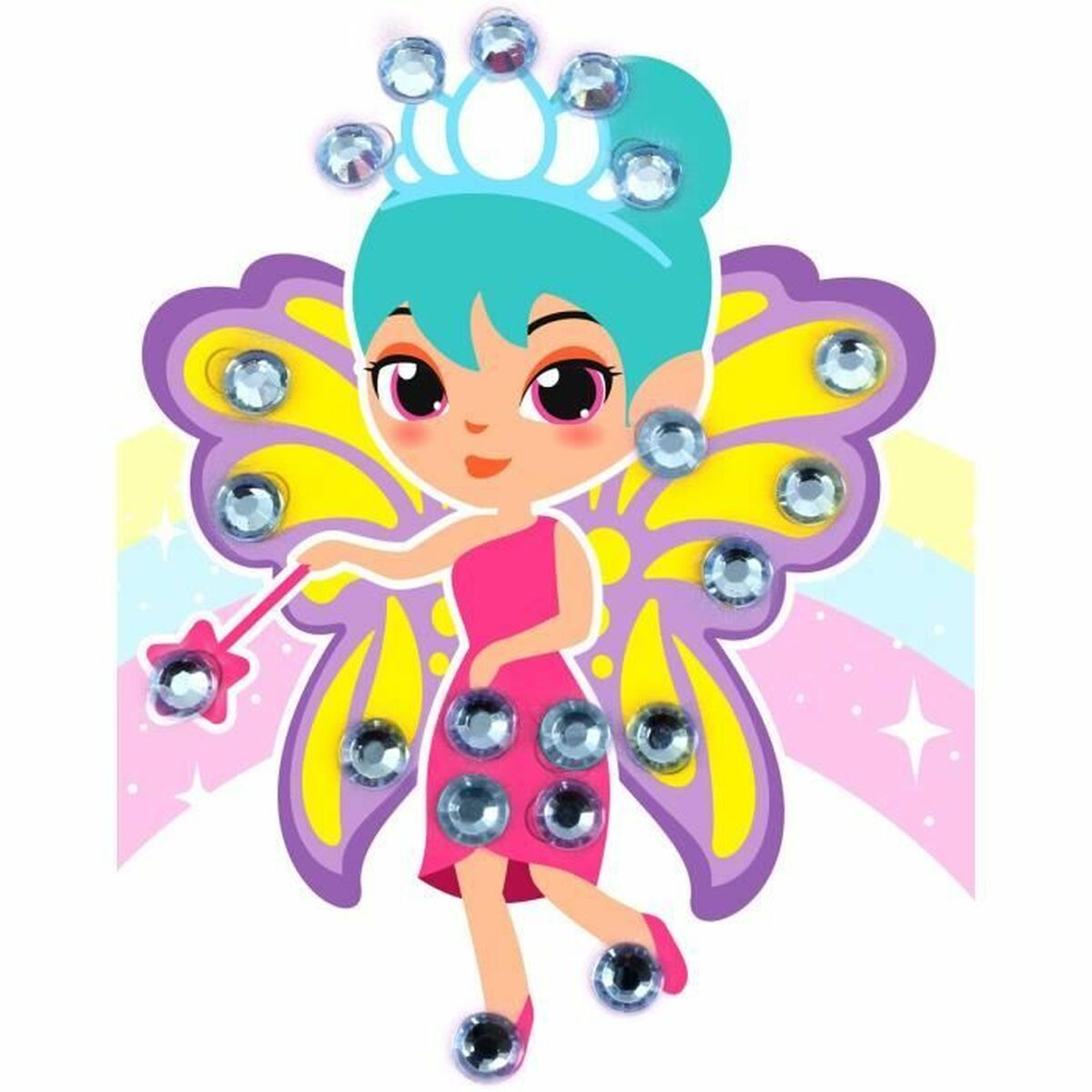 Diary with accessories Funlockets Pink