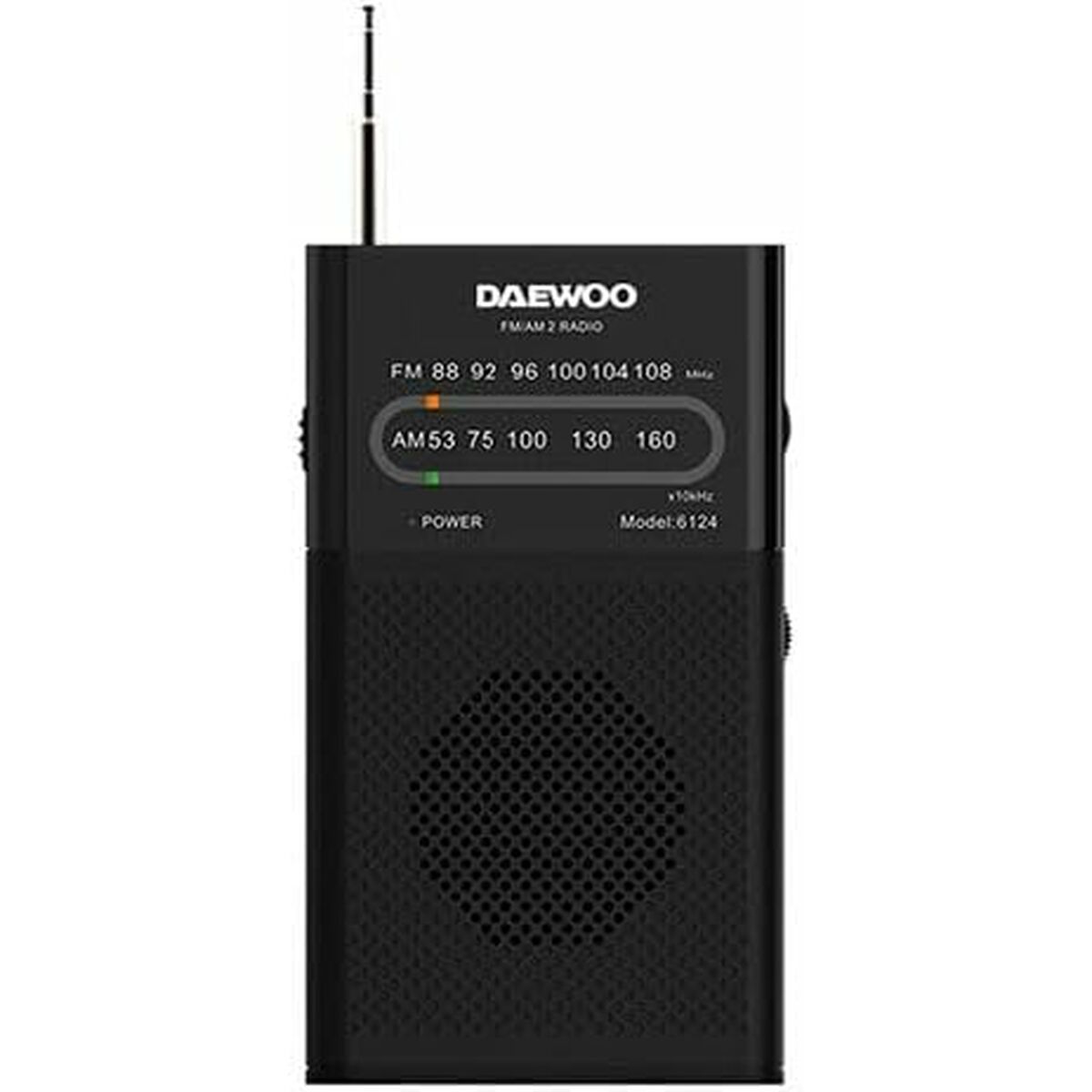 Transistor Radio Daewoo DW1027 Black
