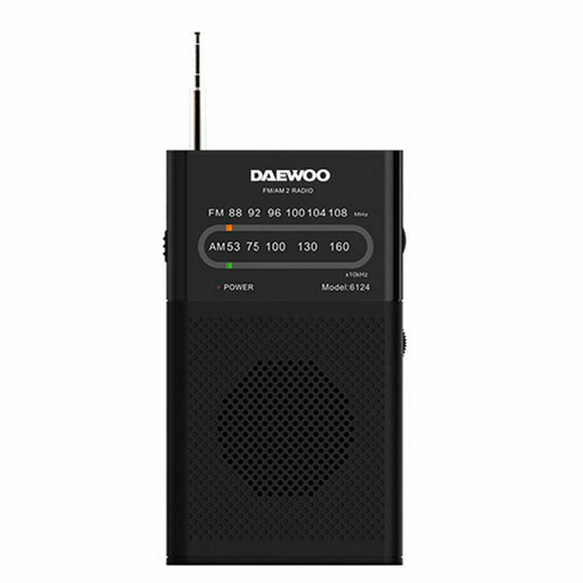 Transistor Radio Daewoo DW1027 Black