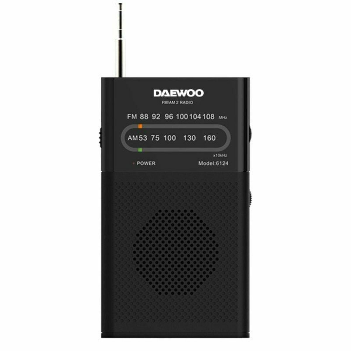 Transistor Radio Daewoo DW1027 Black