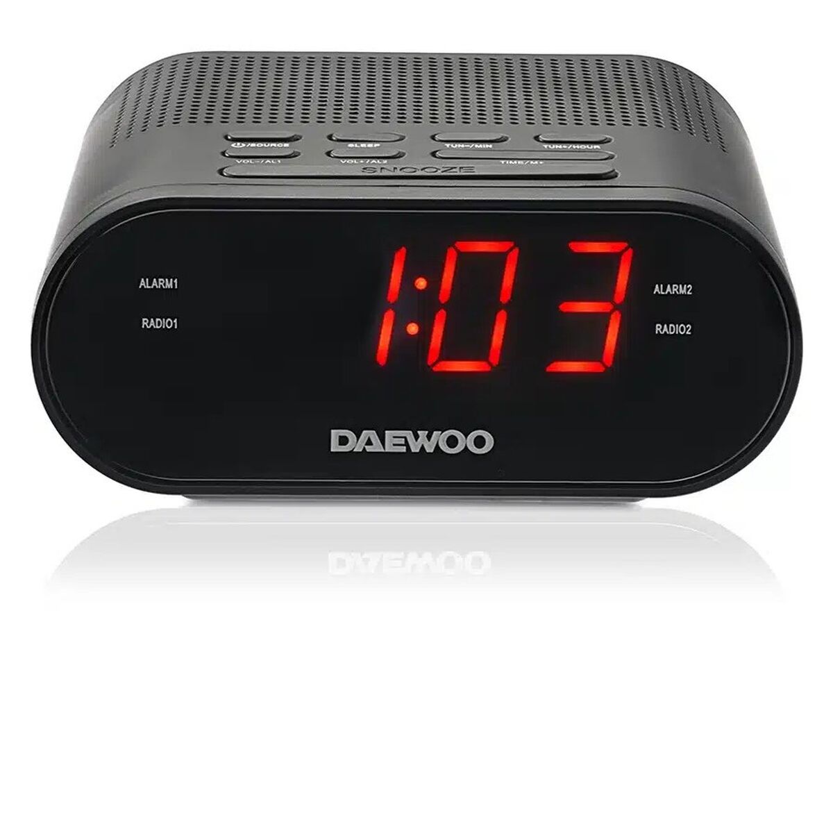 Clock-Radio Daewoo DW1218 Black