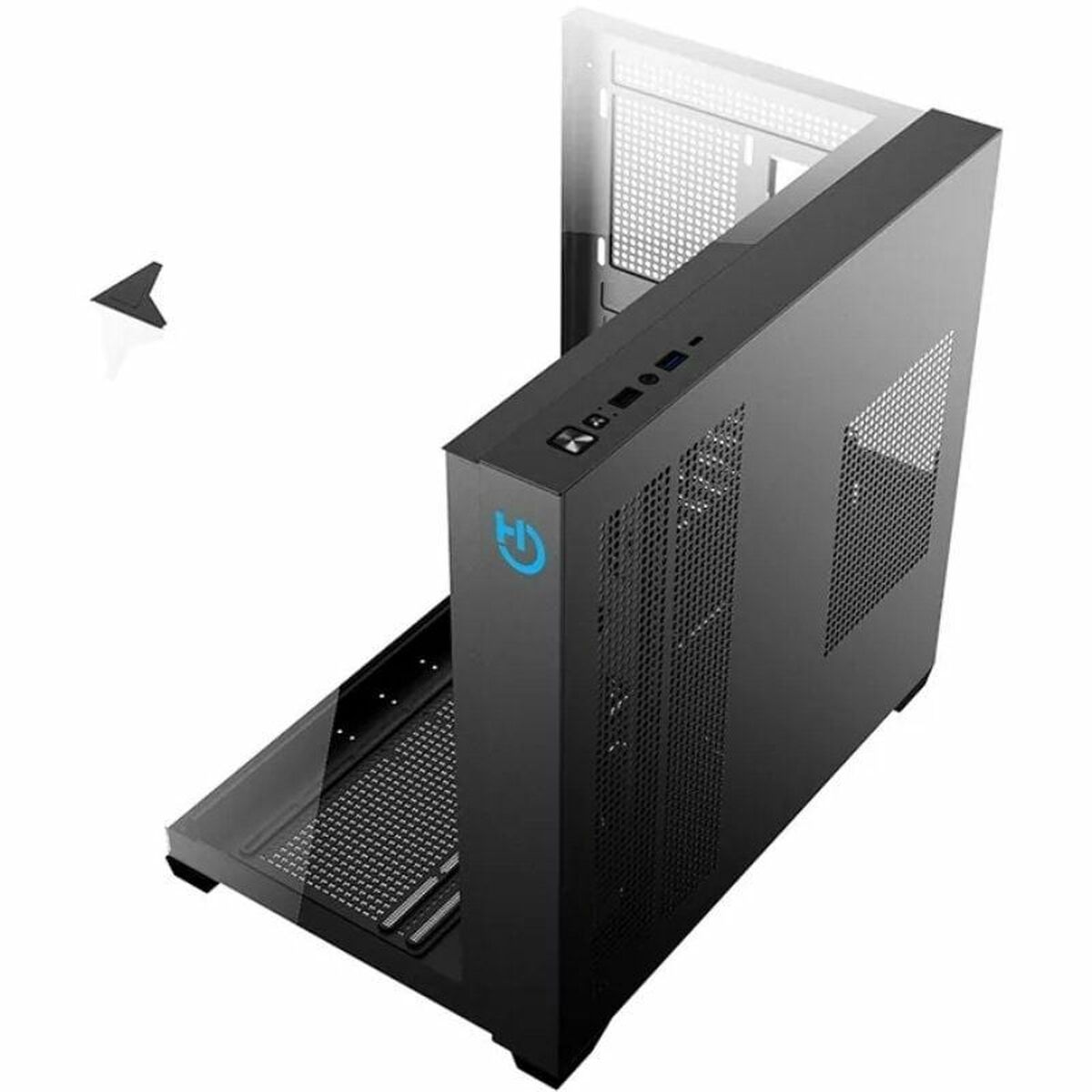 ATX Semi-tower Box Hiditec CHA010056 Black