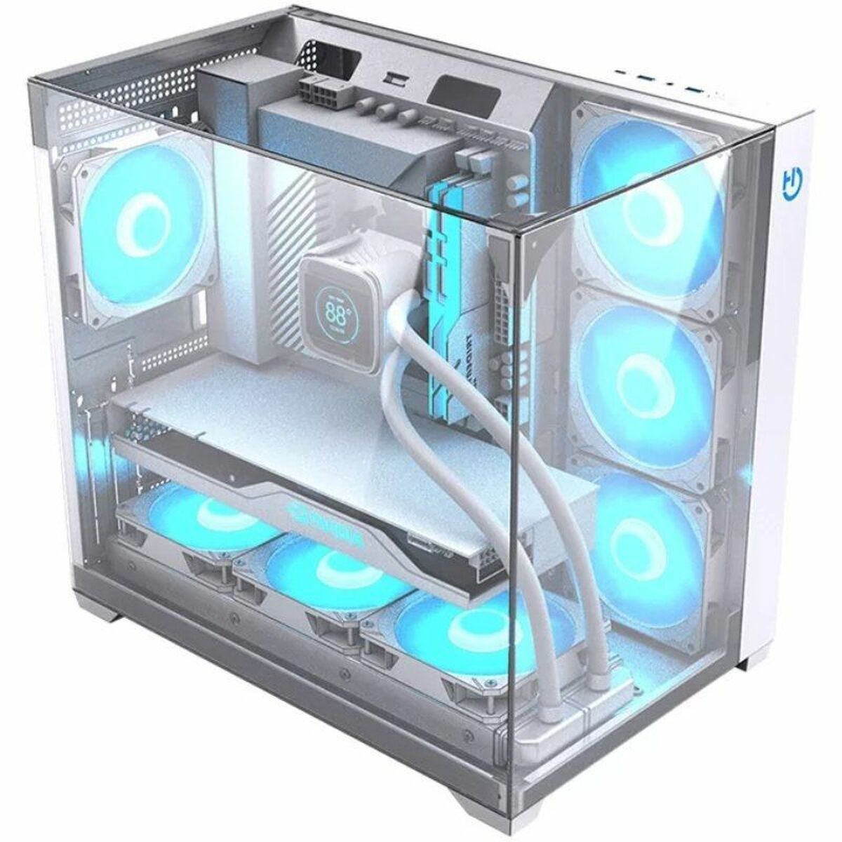 ATX Semi-tower Box Hiditec CHA010057