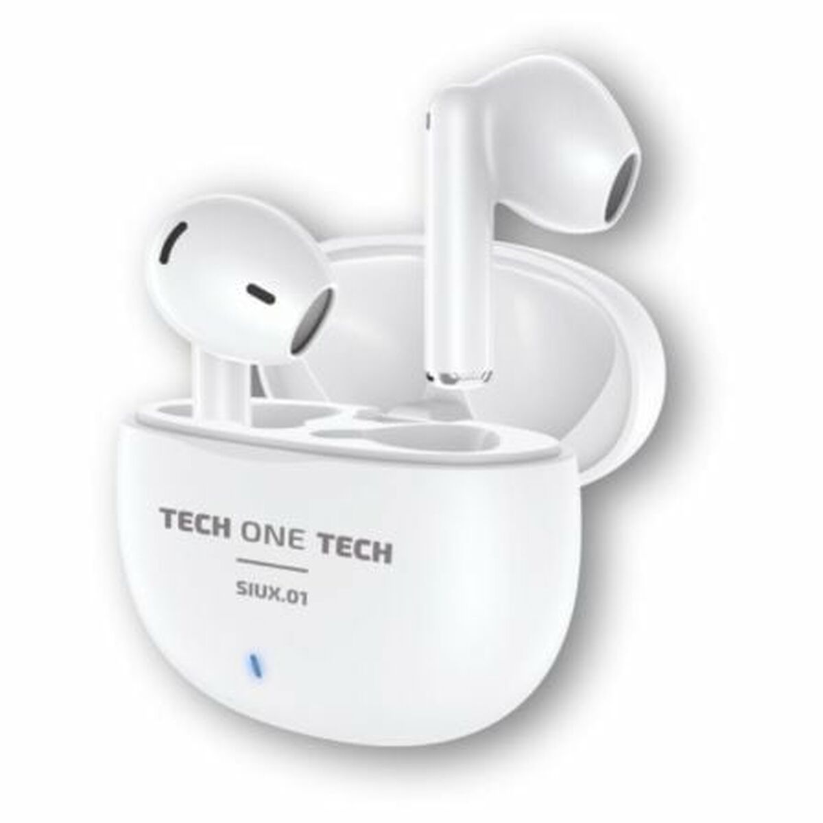 In-ear Bluetooth Headphones Tech One Tech TEC1401 White In-ear Bluetooth Headphones Tech One Tech TEC1401 White