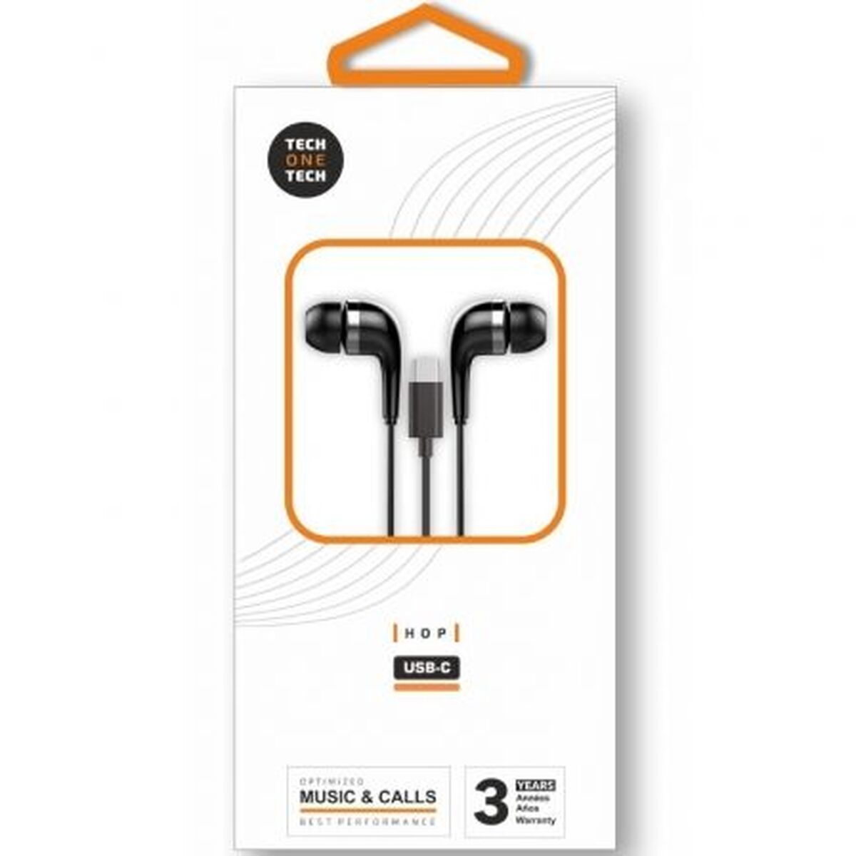 Headphones Tech One Tech TEC1305 Black Headphones Tech One Tech TEC1305 Black