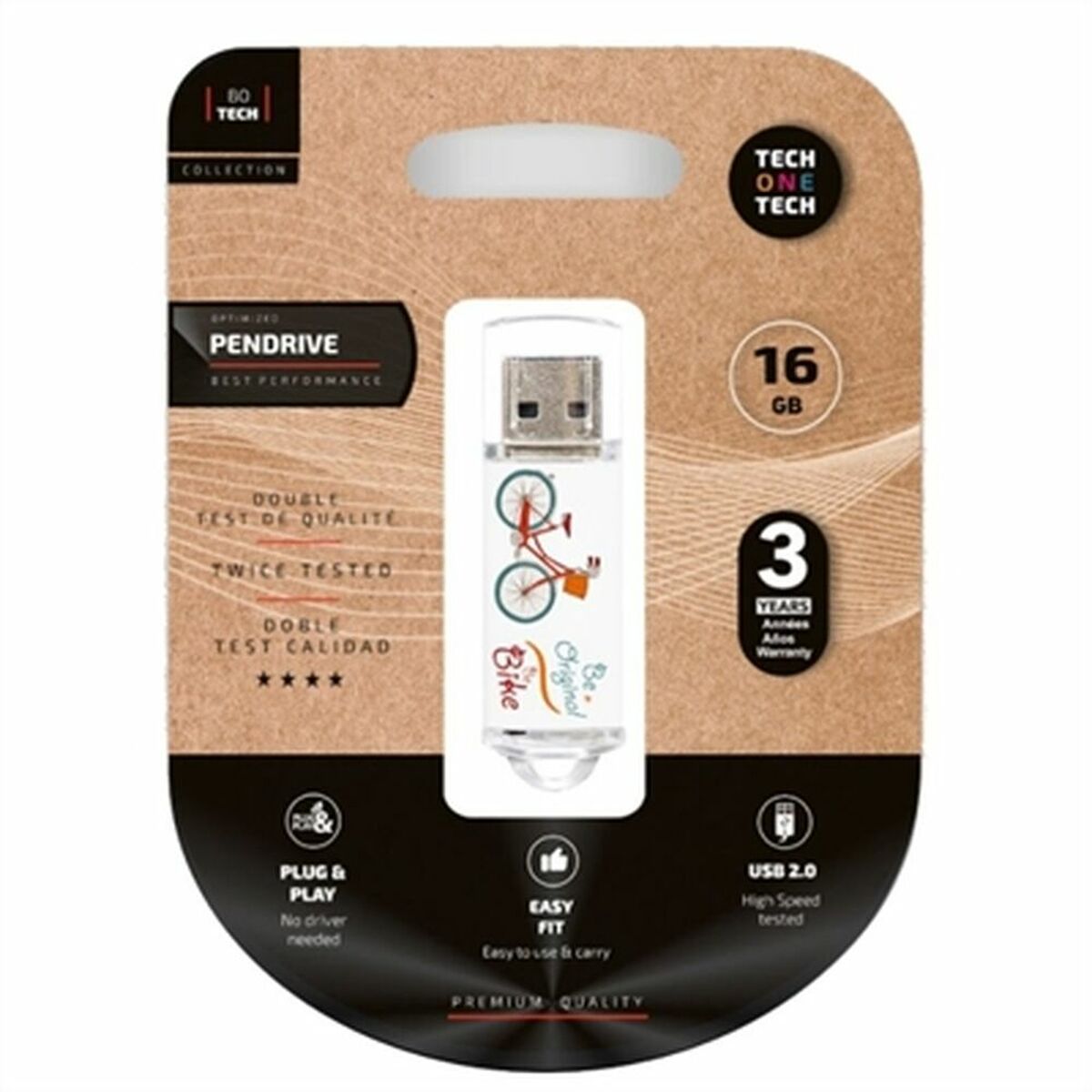 USB stick Tech One Tech TEC4005-16 16 GB USB stick Tech One Tech TEC4005-16 16 GB