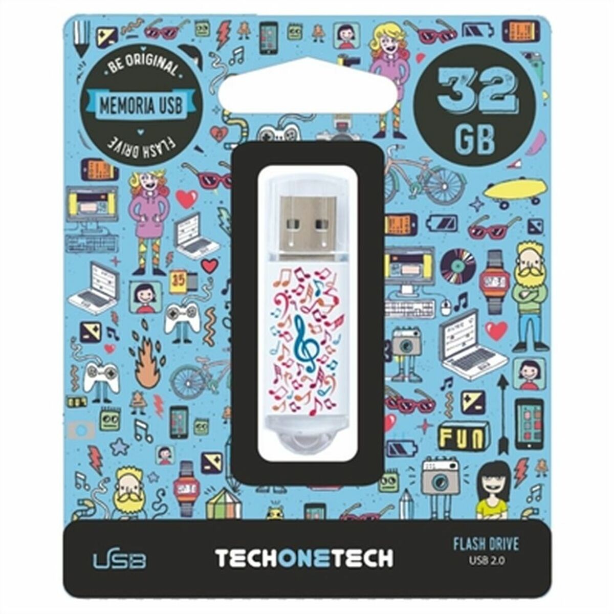 USB stick Tech One Tech TEC4003-32 32 GB USB stick Tech One Tech TEC4003-32 32 GB