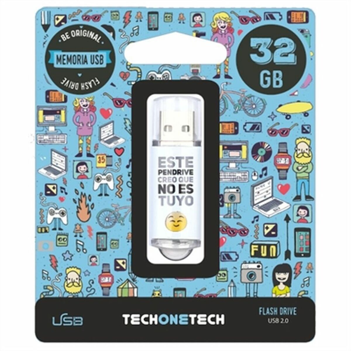 USB stick Tech One Tech TEC4007-32 32 GB USB stick Tech One Tech TEC4007-32 32 GB