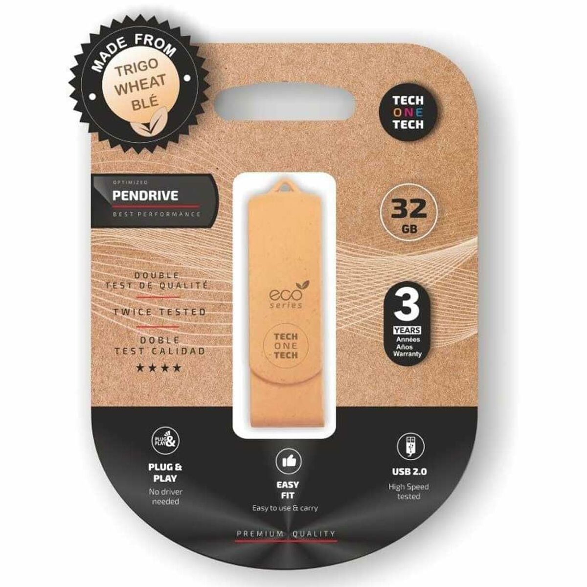 USB stick Tech One Tech Ecotech 32 GB USB stick Tech One Tech Ecotech 32 GB