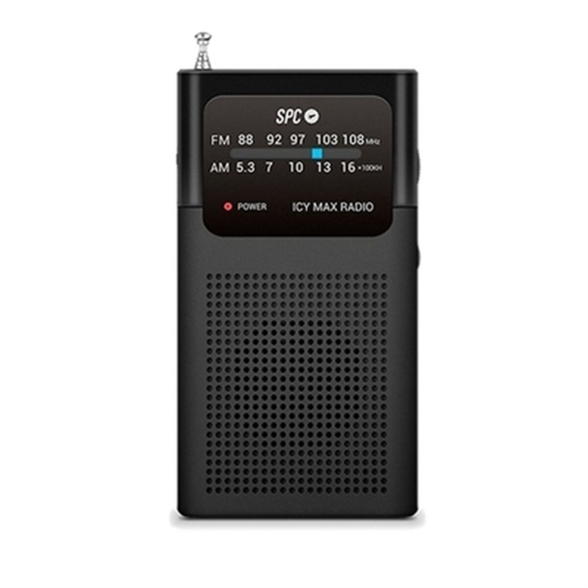 Radio SPC SPC Icy Max Black AM/FM tunier