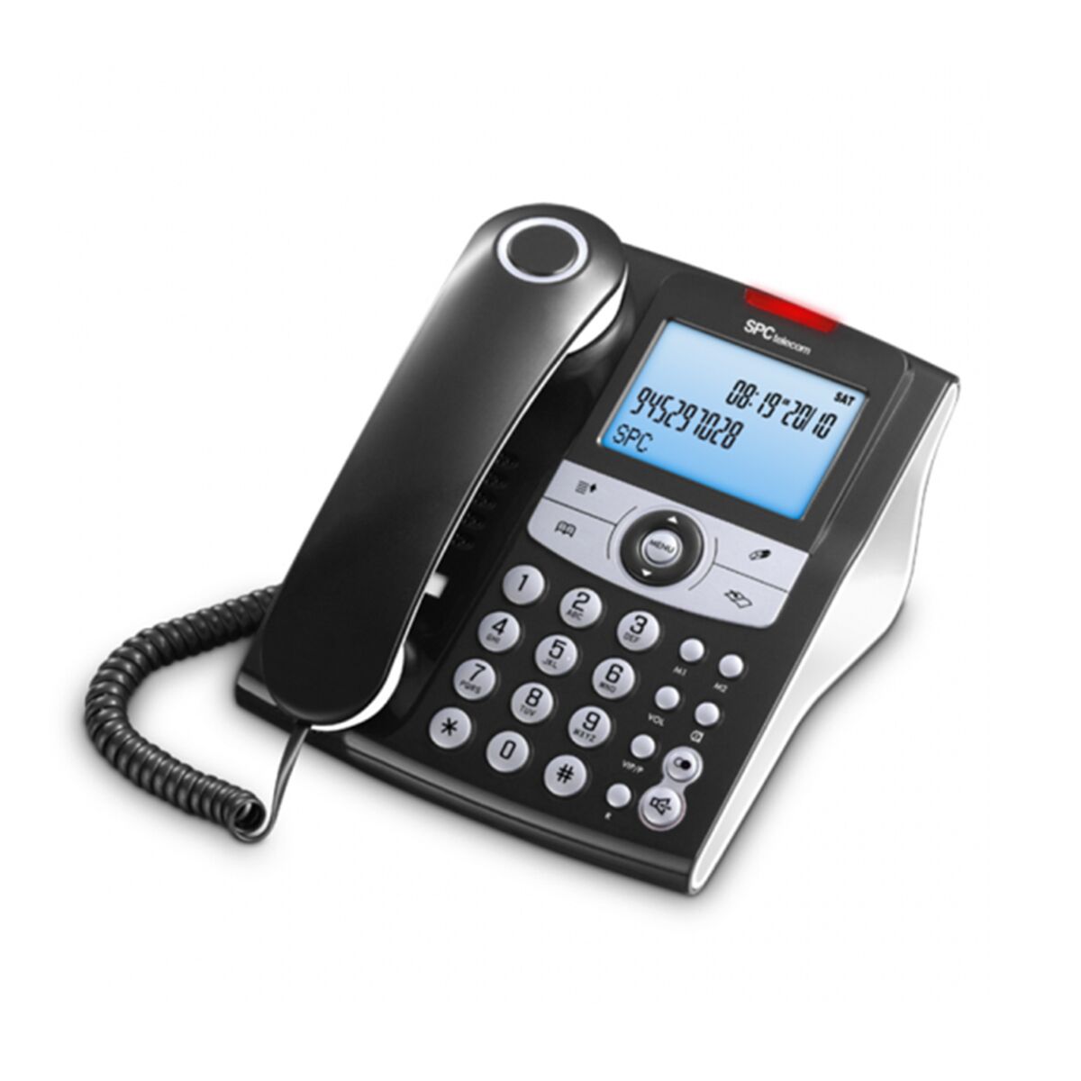 Landline Telephone SPC Internet 3804N LCD Black Landline Telephone SPC Internet 3804N LCD Black