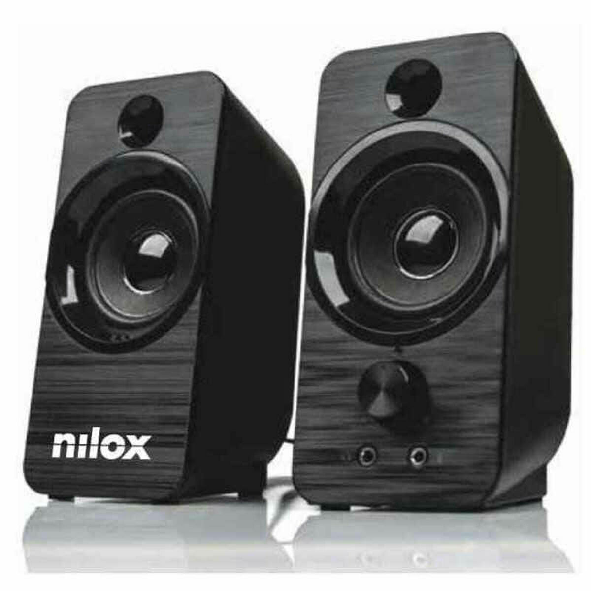 PC Speakers Nilox NXAPC02 6W Black PC Speakers Nilox NXAPC02 6W Black