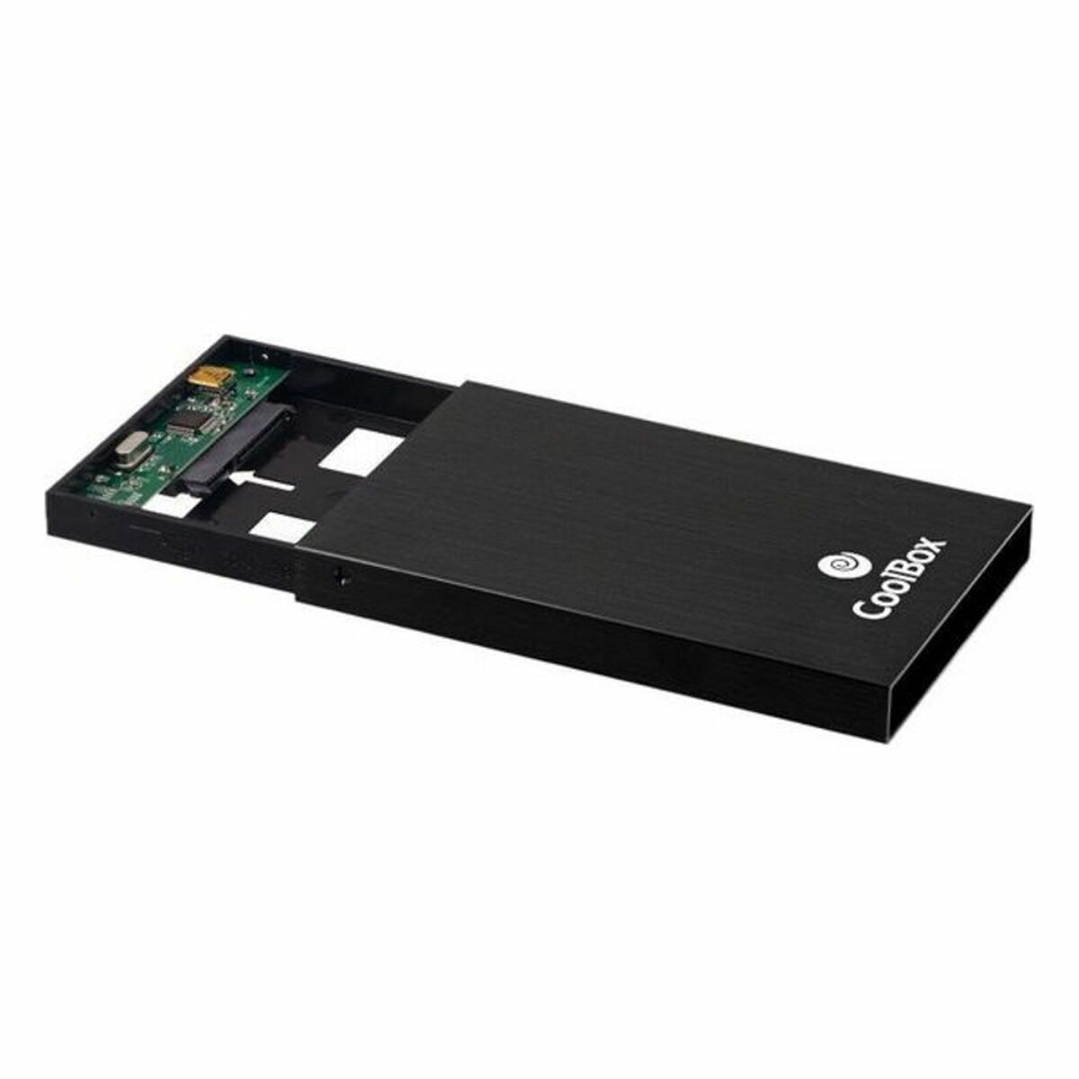 Housing for Hard Disk CoolBox SlimChase 2512 2,5″ Black