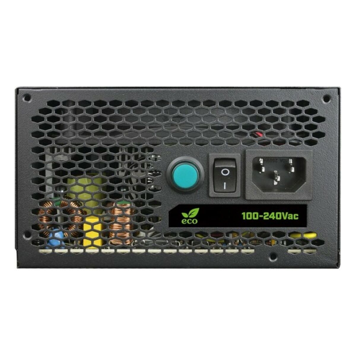 Power supply CoolBox DG-PWS600-MRBZ ATX 600W RGB Black  12 cm x 1