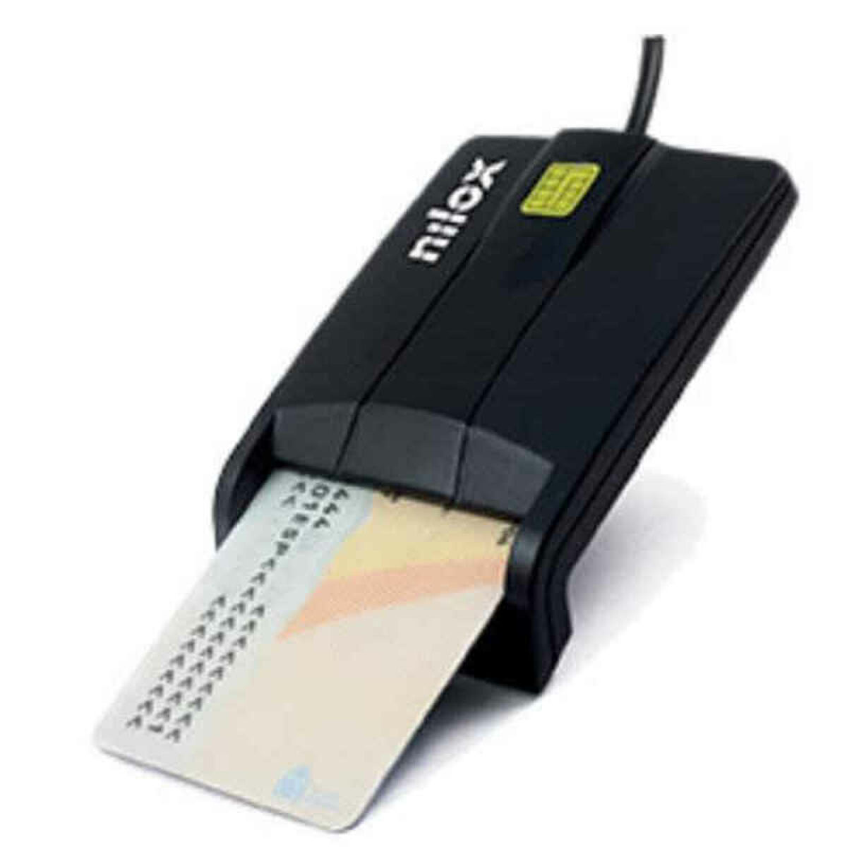 Card Reader Nilox NXLD001 Black DNI (ID Card) Card Reader Nilox NXLD001 Black DNI (ID Card)