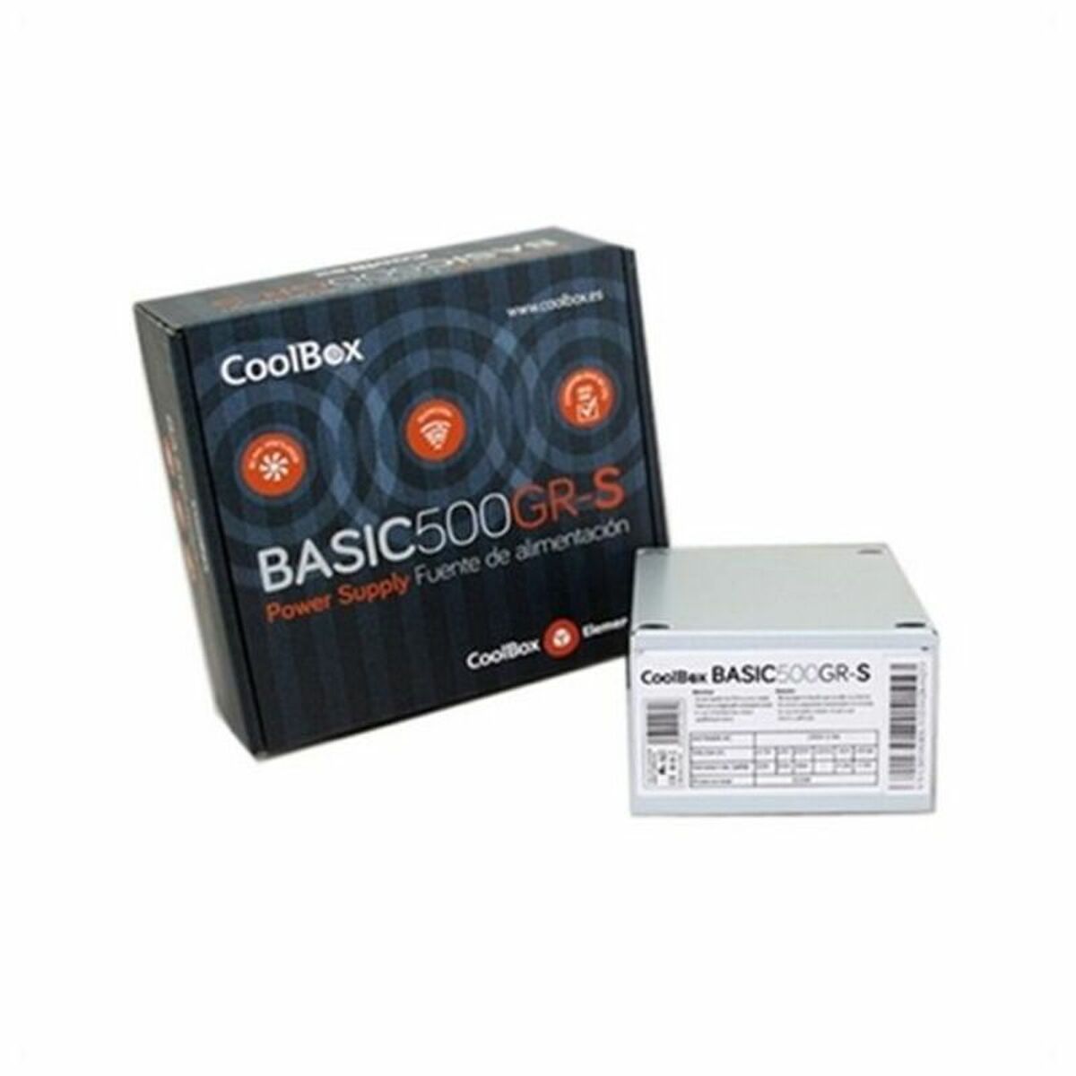 Power supply CoolBox FALCOO500SGR 500W Power supply CoolBox FALCOO500SGR 500W