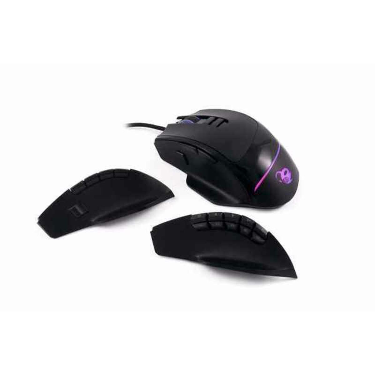 Gaming Mouse CoolBox ProSwap Black Modular RGB