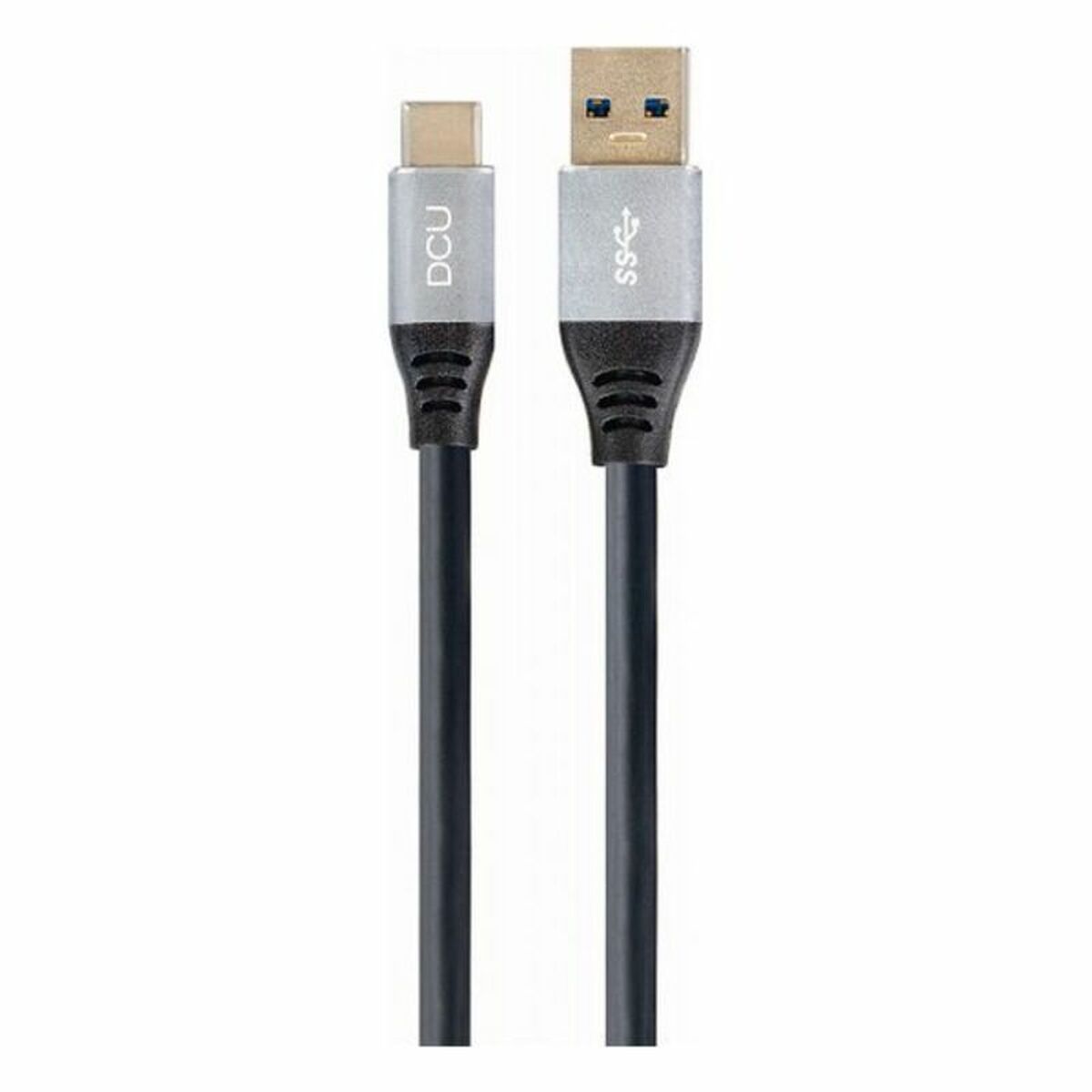 USB A to USB C Cable DCU Black (1,5M) USB A to USB C Cable DCU Black (1,5M)