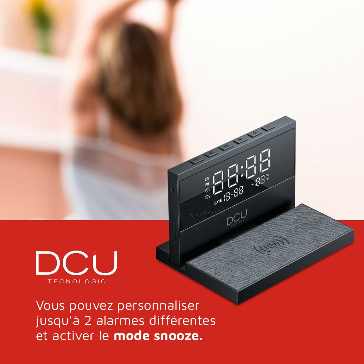 Alarm Clock DCU 37300830 Black