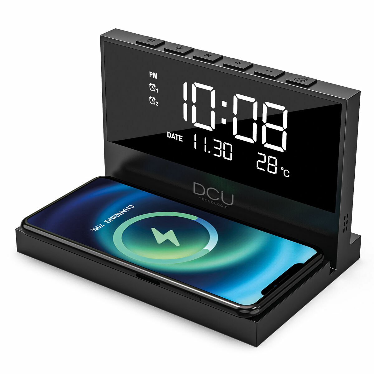 Alarm Clock DCU 37300830 Black