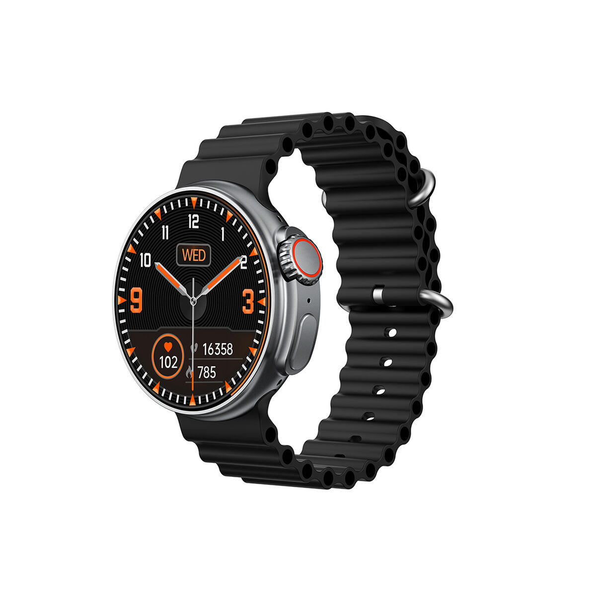 Smartwatch DCU 34157018 Black 1,44″