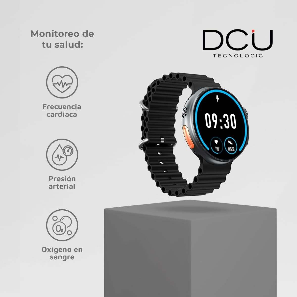 Smartwatch DCU 34157018 Black 1,44″
