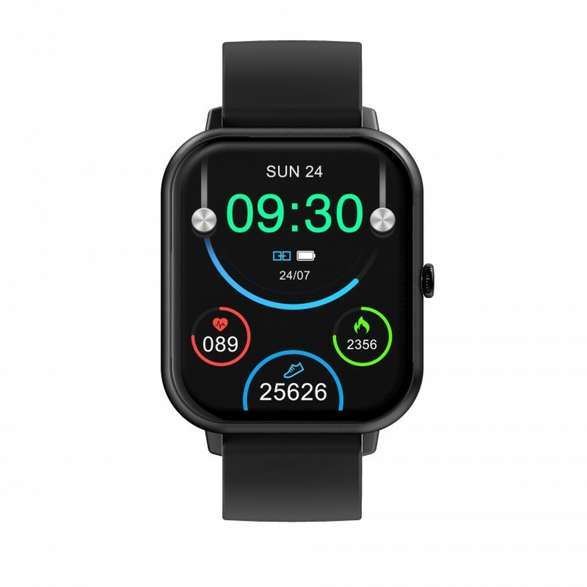 Smartwatch DCU CURVED GLASS PRO 1,83″ Black