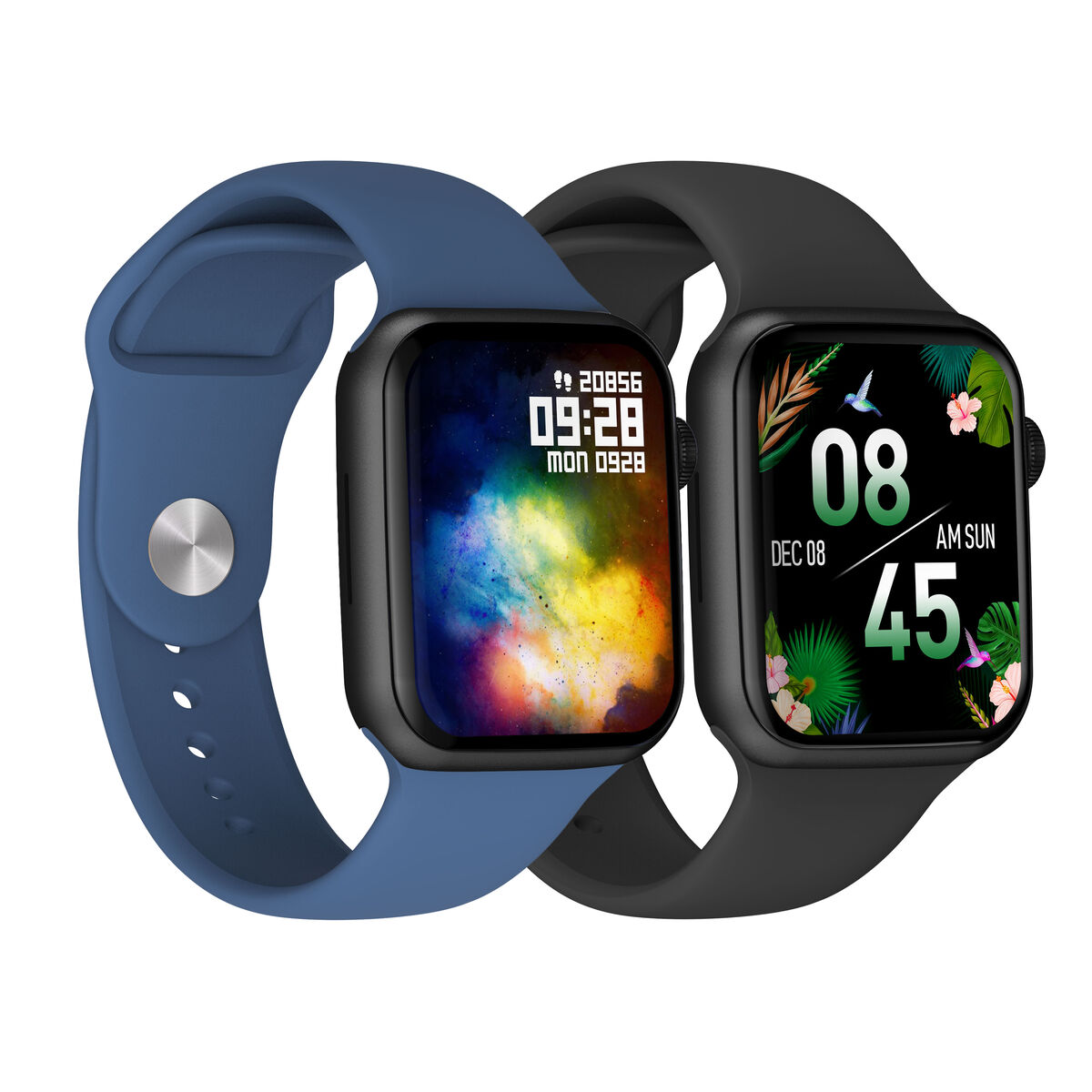 Smartwatch DCU COLORFUL 2 Blue Black Smartwatch DCU COLORFUL 2 Blue Black