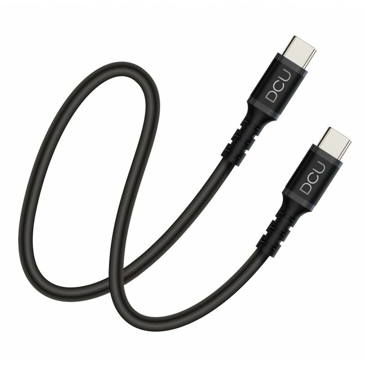 USB Cable DCU Black 1,5 m USB Cable DCU Black 1,5 m