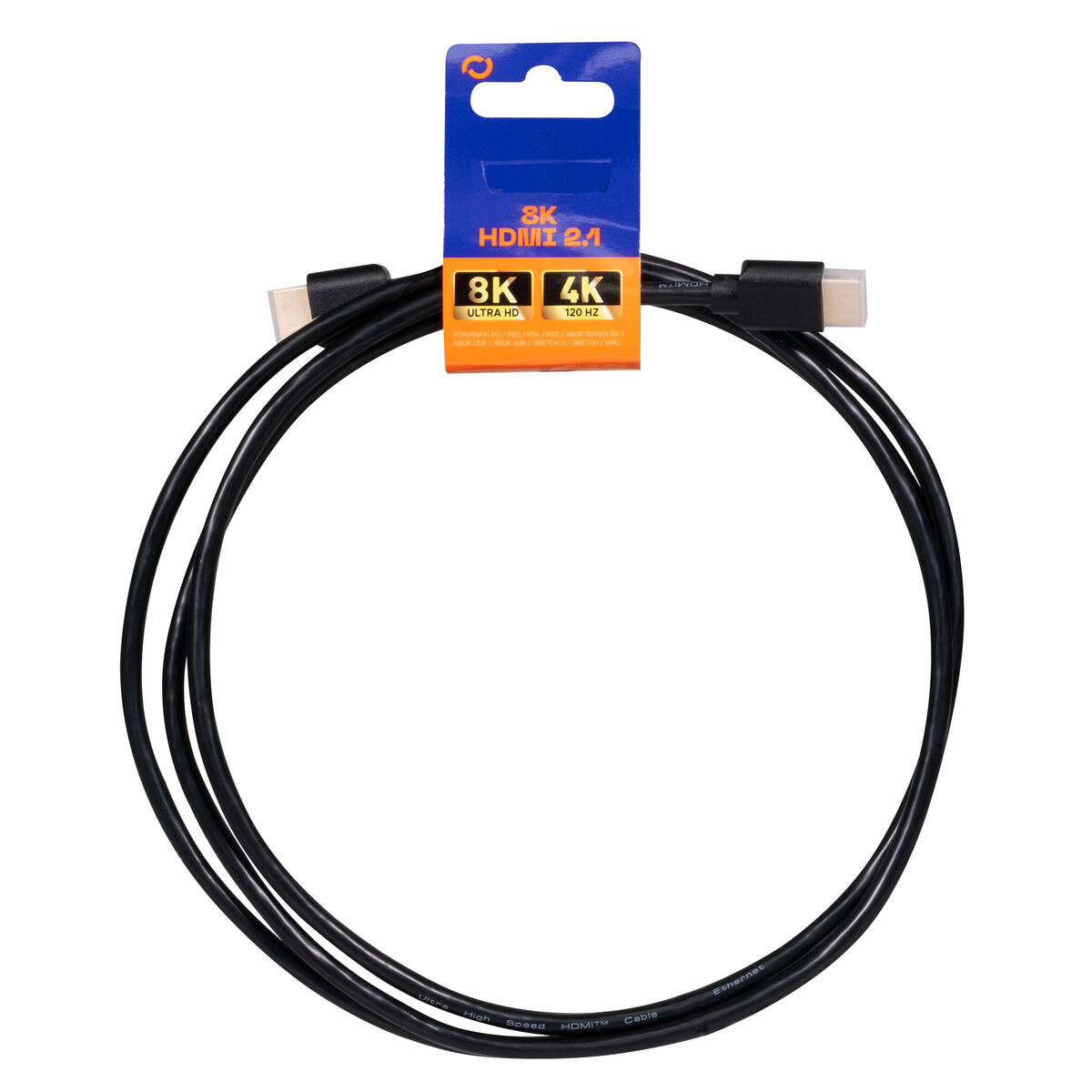 HDMI Cable FR-TEC BL9002 2 m Black Gold