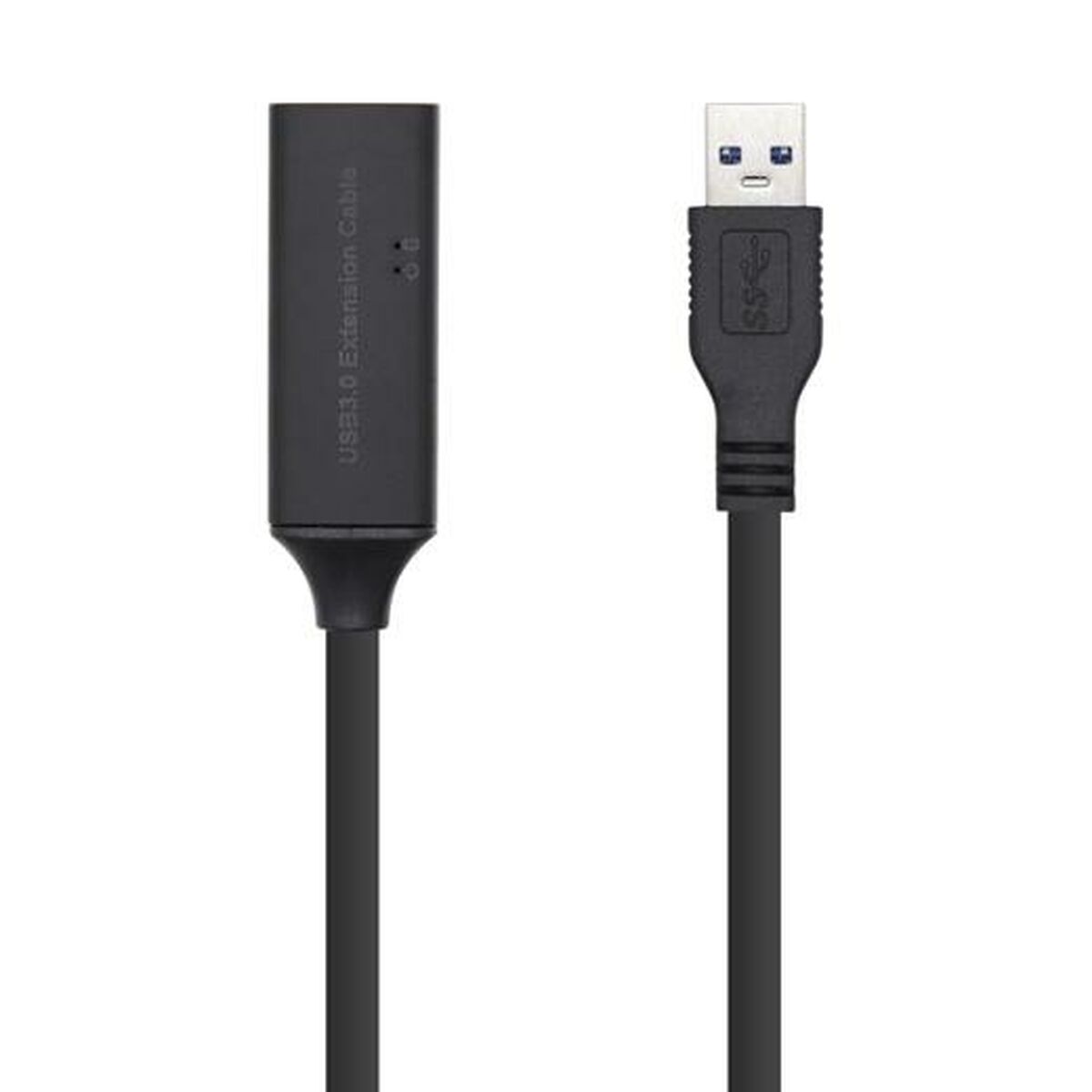 USB Adaptor Aisens A105-0409 Black 15 m USB 3.0 (1 Unit) USB Adaptor Aisens A105-0409 Black 15 m USB 3.0 (1 Unit)