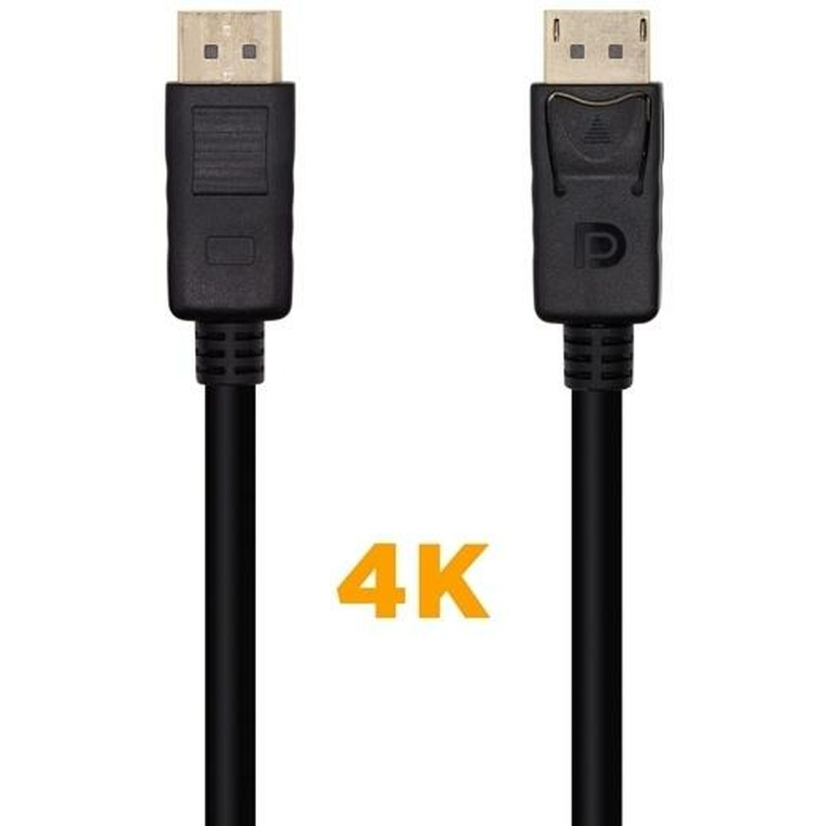 DisplayPort Cable Aisens A124-0388 Black 10 m DisplayPort Cable Aisens A124-0388 Black 10 m