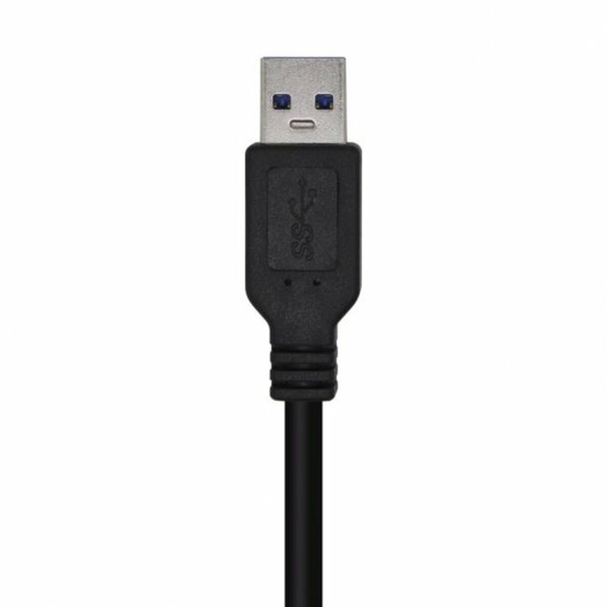 USB Cable Aisens A105-0447 Black 2 m (1 Unit)
