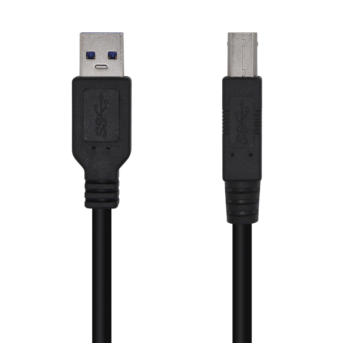 USB Cable Aisens A105-0444 Black 2 m (1 Unit) USB Cable Aisens A105-0444 Black 2 m (1 Unit)