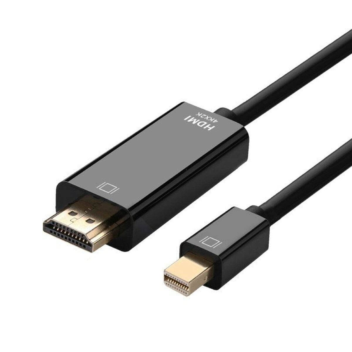 Mini DisplayPort to HDMI Adapter Aisens A125-0458 Black 3 m Mini DisplayPort to HDMI Adapter Aisens A125-0458 Black 3 m
